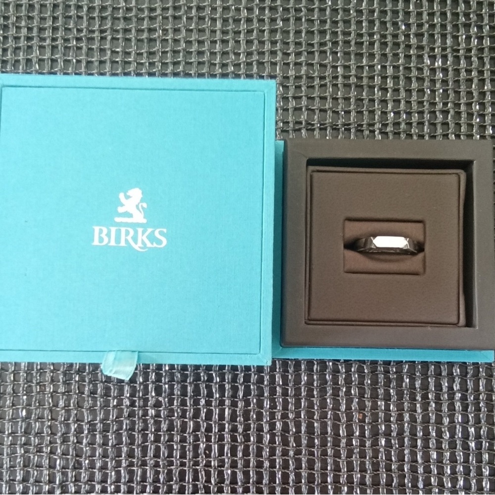 Birks Sterling Silver Eternity Ring 7